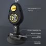 The suction cup does fitness exercises