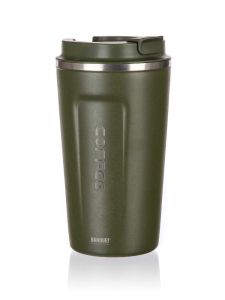 Thermal mug ARTY 450 ml, green