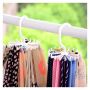 Tie / belt / scarf hanger - black 