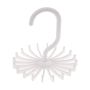 Tie / belt / scarf hanger - white