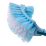 Toilet brush for special toilet - blue