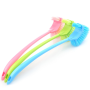 Toilet brush for special toilet- pink