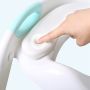 Toilet seat cover, stepped - pink