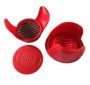 Tomato, mozzarella, and egg slicer 