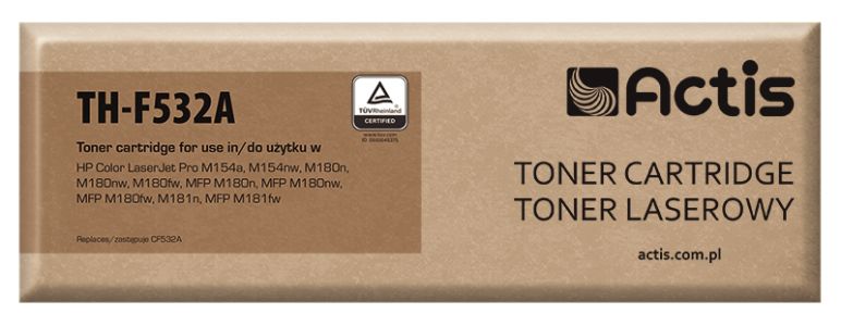 Toner ACTIS TH-532A (zamiennik HP 304A CC532A, Canon CRG-718Y; Standard; 3000 stron; żółty)