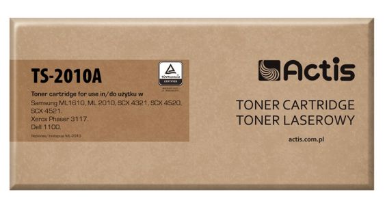 Toner ACTIS TS-2010A (zamiennik Samsung ML-1610D2/ML-2010D3; Standard; 3000 stron; czarny)