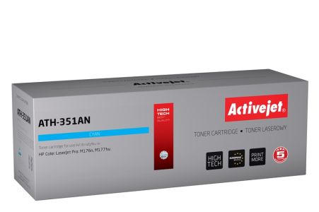 Toner Activejet ATH-351AN (zamiennik HP 205A CF351A; Supreme; 1100 stron; niebieski)