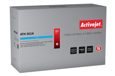 Toner Activejet ATH-361N (zamiennik HP 508A CF361A; Supreme; 5000 stron; niebieski)