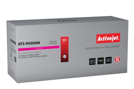 Toner Activejet ATS-M506AN (zamiennik Samsung CLT-M506L; Premium; 3500 stron; czerwony)