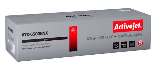 Toner Activejet ATX-6500BNX (zamiennik Xerox 106R01604; Supreme; 3000 stron; czarny)