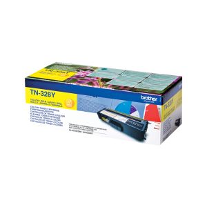 Toner Brother żółty TN328Y=TN-328Y, 6000 str.