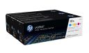 Toner HP zestaw HP 131A, HP131A=U0SL1AM, zawiera CMY, CF211A+CF212A+CF213A