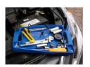 Tool tray, silicone organizer mat