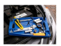 Tool tray, silicone organizer mat