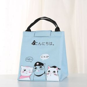 Torba termiczna Lunch Box - błękitna