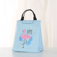 Torba termiczna Lunch Box — flaming, błękitny kolor