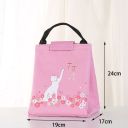 Torba termiczna Lunch Box - różowa