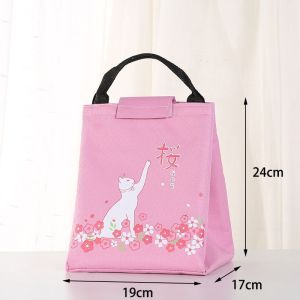 Torba termiczna Lunch Box - różowa