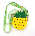 Torebka/ saszetka PopIt zabawka sensoryczna - ananas (typ 9)