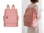 Tourist backpack bag hand luggage - pink