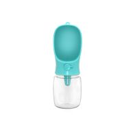 Tourist bottle for a dog, 350 ml - blue