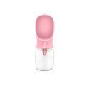 Tourist bottle for a dog, 350 ml - pink