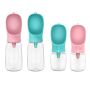 Tourist bottle for a dog, 550 ml - pink