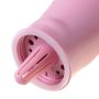 Tourist bottle for a dog, 550 ml - pink