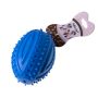 Toy rubber ball dog cat teether