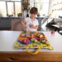 Toy travel mat - family