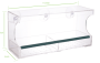 Transparent bird feeder for glass 30x10x14cm 