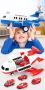 Transporter plane with cars - blue