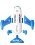 Transporter plane with cars - blue