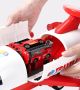 Transporter plane with cars - red