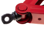 Trapezoidal car jack Q235 - red