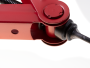 Trapezoidal car jack Q235 - red