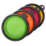 Traveling dog bowl - green