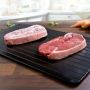 Tray for quick defrosting of food, size 23 x 16.5 x 0.3cm