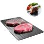 Tray for quick defrosting of food, size 23 x 16.5 x 0.3cm