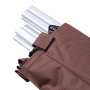 Triple brown linen / linen basket
