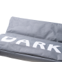 Triple laundry basket - gray 