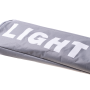 Triple laundry basket - gray 