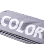Triple laundry basket - gray 