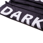 Triple laundry / linen basket - black
