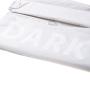 Triple linen / linen basket - white 
