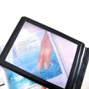Triple magnifying glass for reading