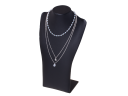 Triple necklace - silver