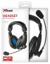 Trust 21661 headphones/headset Head-band Black