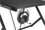 Trust GXT 711 computer desk Black