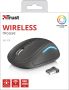Trust Yvi FX mouse Ambidextrous RF Wireless Optical 1600 DPI